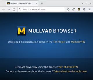 Mullvad Browser, datenschutzorientierter Browser, in Zusammenarbeit mit dem Tor Project